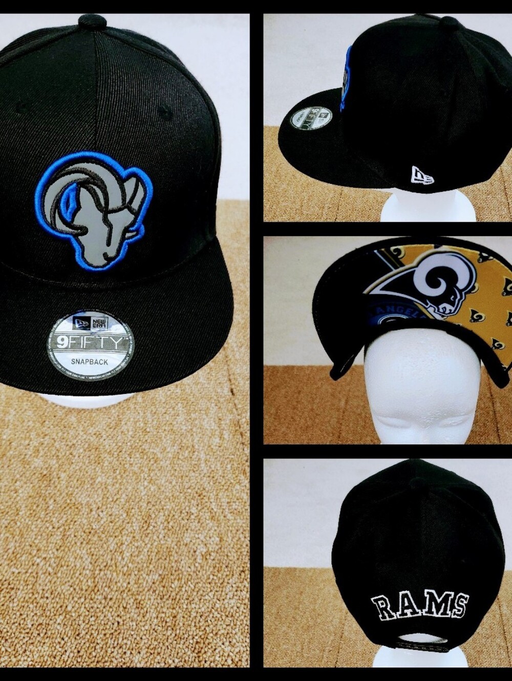 LOS ANGELES RAMS NFL FOOTBALL SNAPBACK HAT.